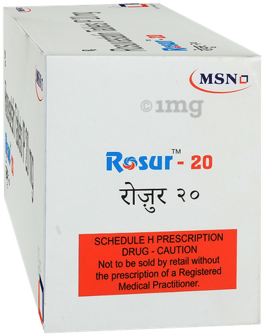 Rosur 20 Tablet image