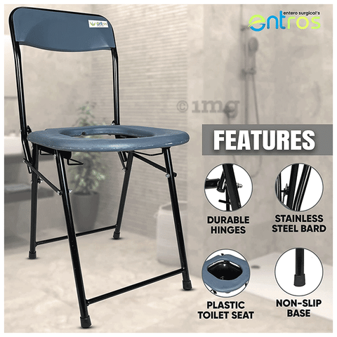 Toilet chair with on sale pot