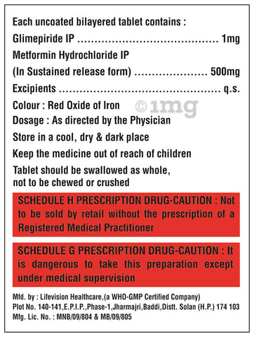 Synoglim-M1 Tablet SR image