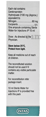Cerevate 60mg Injection image Cerevate 60mg Injection image