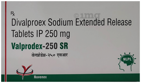 Valprodex 250 SR Tablet image