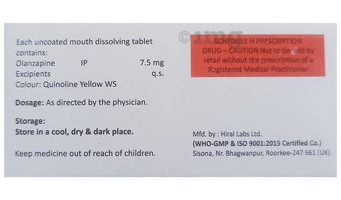 Olnafine MD 7.5 Tablet image Olnafine MD 7.5 Tablet image