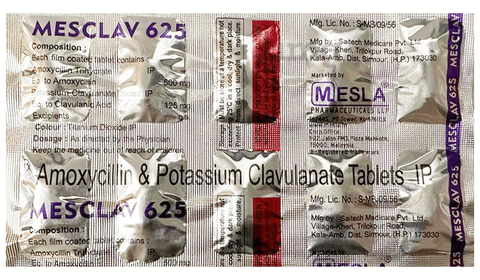 Mesclav 625 Tablet image Mesclav 625 Tablet image
