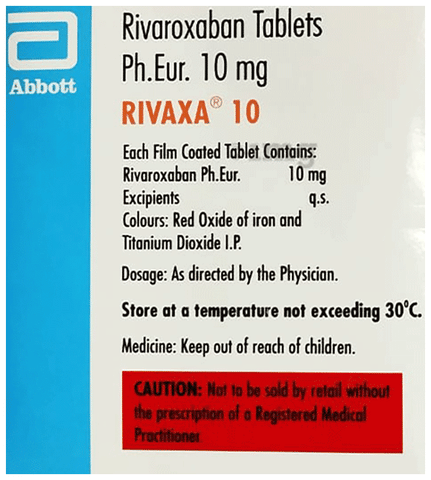 Rivaxa 10mg Tablet image