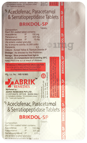 Brikdol-SP Tablet image Brikdol-SP Tablet image