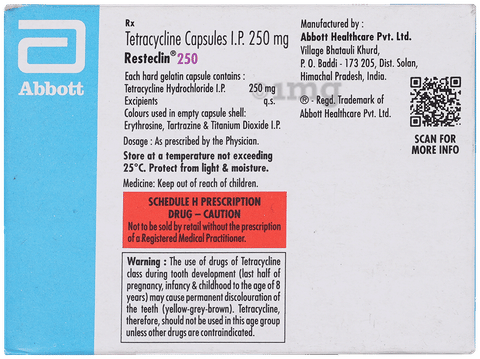 Resteclin 250 Capsule image