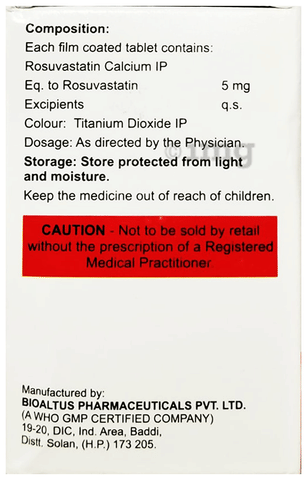 Rosimit 5mg Tablet image