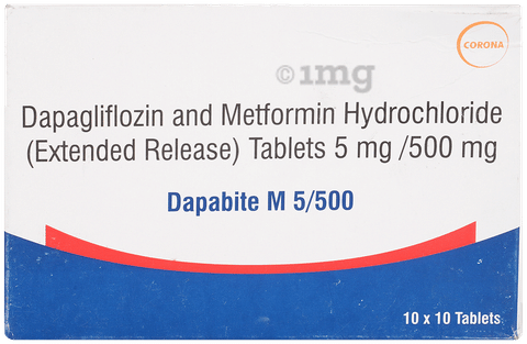 dapaBITE M 5mg/500mg Tablet ER image dapaBITE M 5mg/500mg Tablet ER image