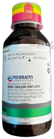 Phenran-D Syrup Cherry