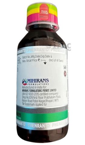 Phenran-D Syrup Cherry image