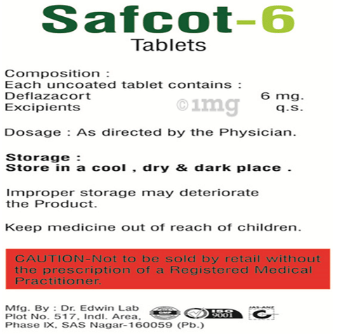 Safcot 6 Tablet image
