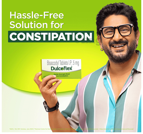 Dulcoflex Laxative Tablet for Constipation Relief & Healthy Bowel Movement image