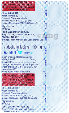 Valdiff 50 Tablet image