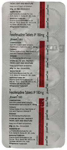Fexert 180 Tablet image