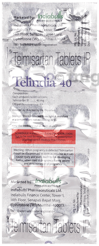 Telindia 40mg Tablet image Telindia 40mg Tablet image