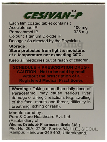 Gesivan-P Tablet image