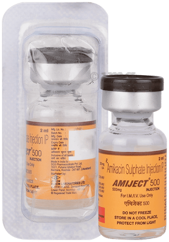 Amiject 500mg Injection image