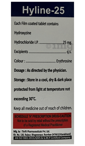 Hyline 25 Tablet image