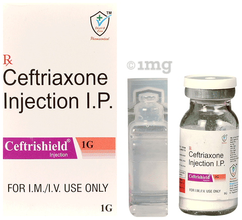Ceftrishield 1g Injection 1
