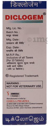 diclogeM Tablet image