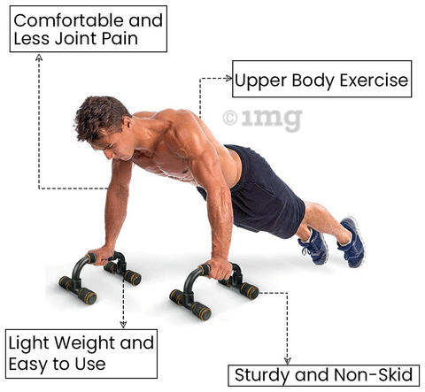 ActiveX Push Up Bar Home Gym Strength Training Workout Equipment