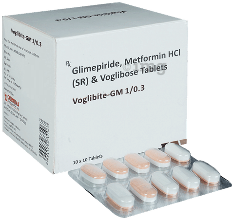 Voglibite-GM 1/0.3 Tablet SR