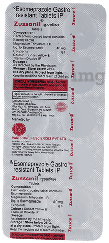Zussanil 40mg Tablet image