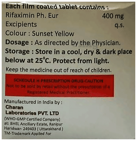 Rifavog 400 Tablet