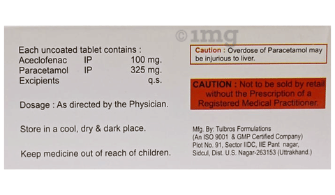 Fevoflam Tablet image