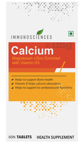 Immunosciences Calcium Tablet image Immunosciences Calcium Tablet image