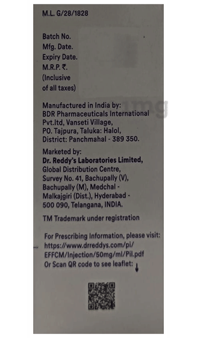 Effcm 50mg Injection image