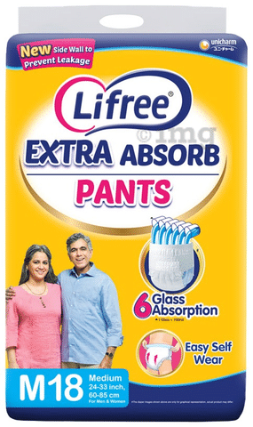 Buy Lifree Absorbent Pants Large 10 Pcs Online At Best Price of Rs 550 -  bigbasket