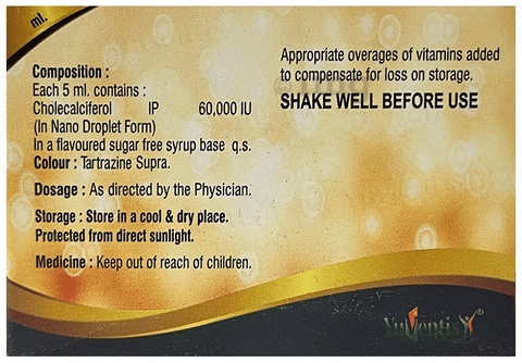 Clarical-D3 Vitamin D3 Nano Shot Butterscotch Sugar Free