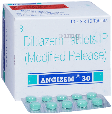Angizem 30 Tablet MR image