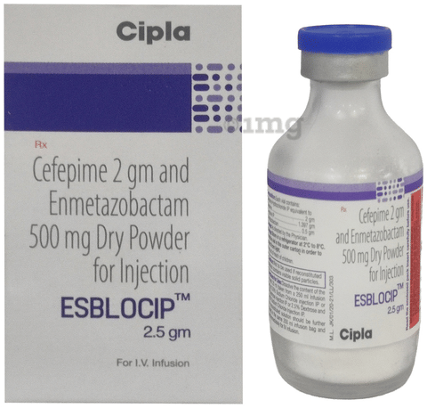Esblocip 2.5 gm Injection image Esblocip 2.5 gm Injection image