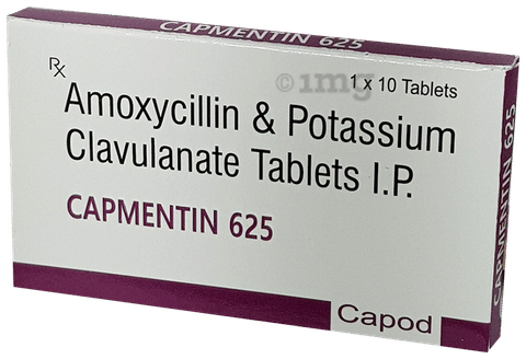 Capmentin 625 Tablet image Capmentin 625 Tablet image