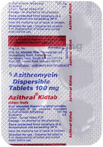 Azithral KidTab image Azithral KidTab image