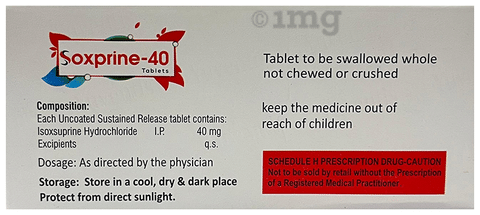 Soxprine 40 Tablet SR