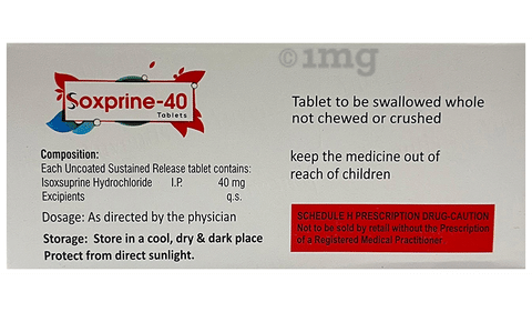 Soxprine 40 Tablet SR image
