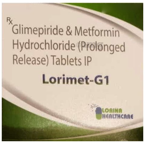 Lorimet-G 1 Tablet PR