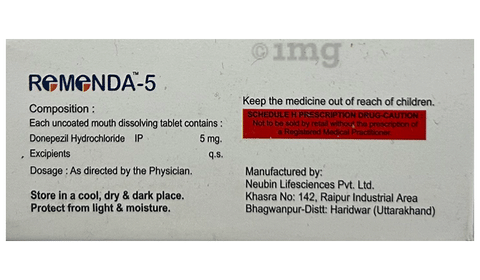 Remenda 5mg Tablet image