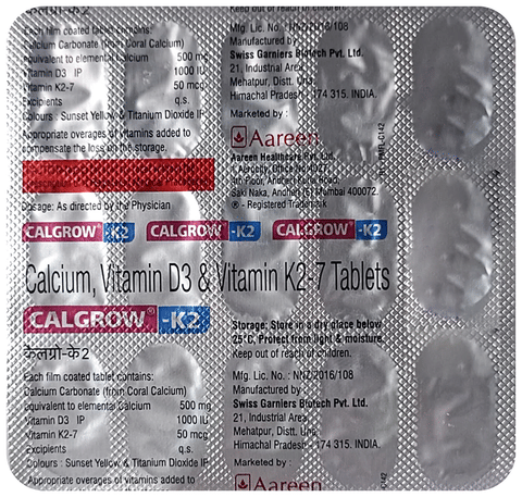 Calgrow-K2 Tablet image