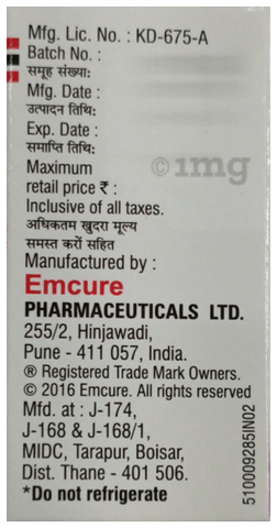 Encicarb 500mg Injection