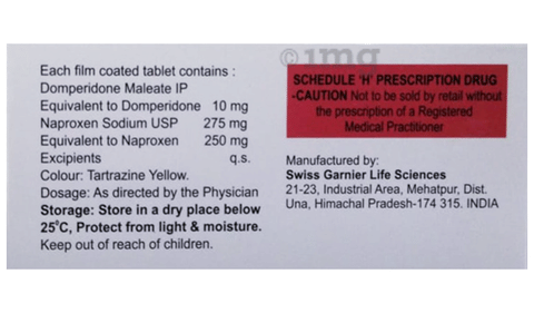 Napcox D 250 Tablet image Napcox D 250 Tablet image