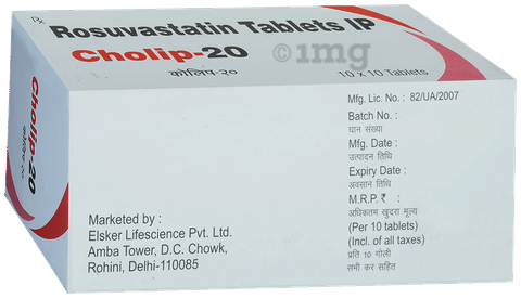 Cholip 20 Tablet image