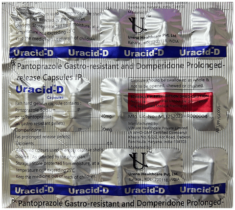 Uracid-D Capsule PR image Uracid-D Capsule PR image