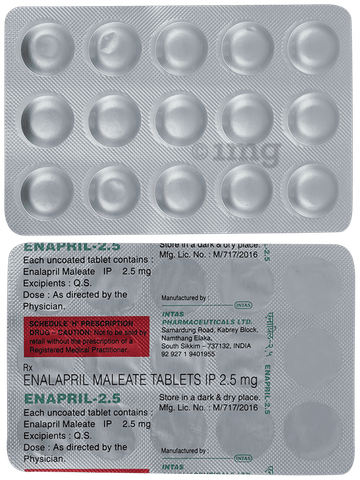Enapril 2.5 Tablet