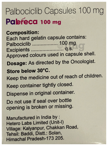 Pabreca 100mg Capsule image Pabreca 100mg Capsule image
