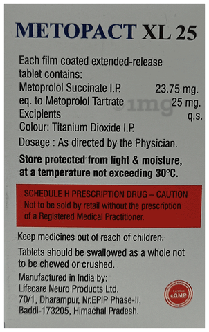 Metopact XL 25 Tablet