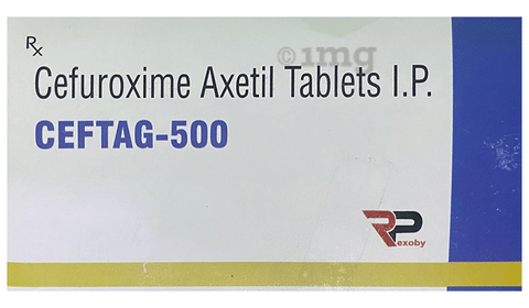 Ceftag 500 Tablet image